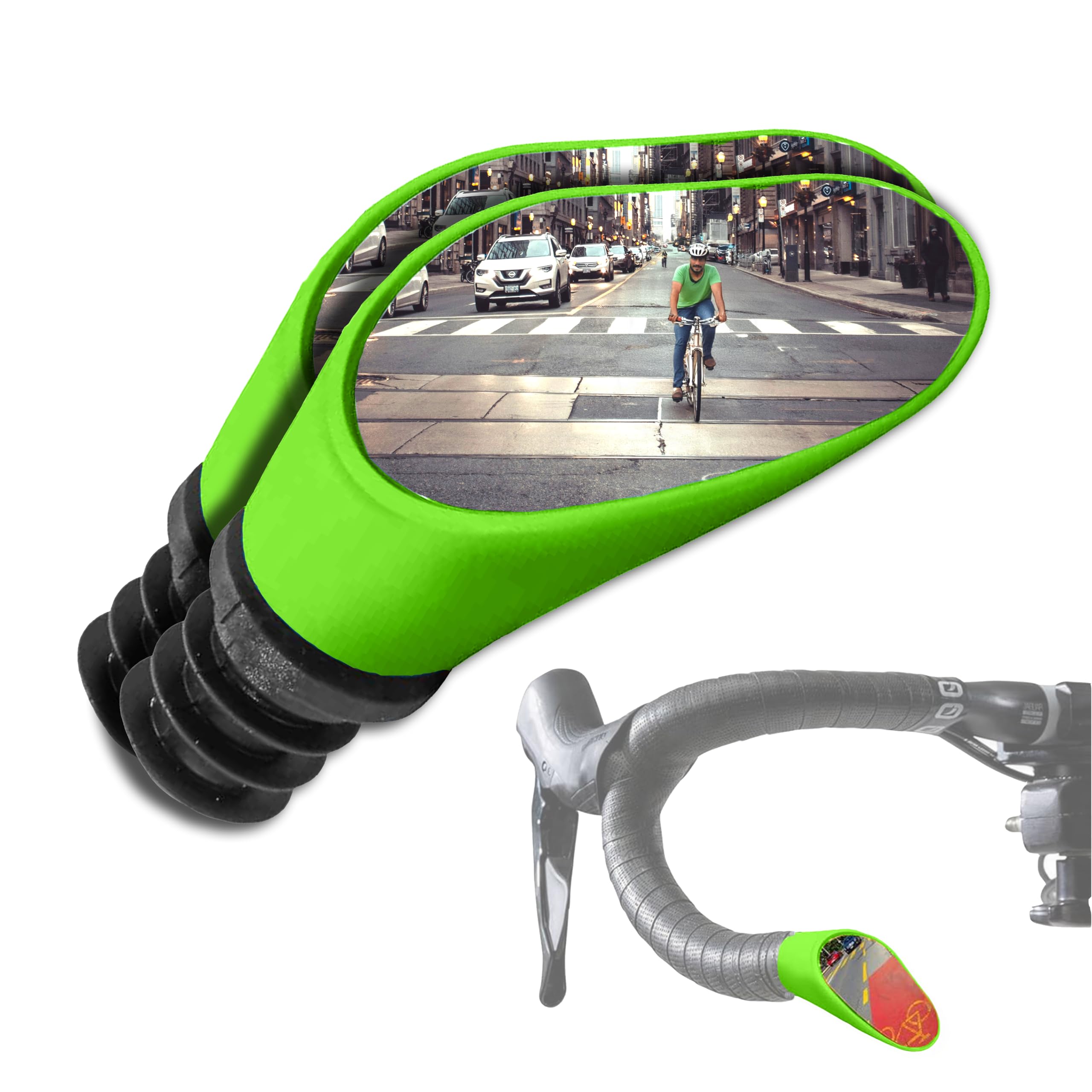 Amazon.com : Sprintech Swiss-Made Convex Chrome-Plated Bike Mirror