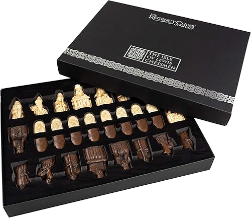Miniatura 6 de The Isle of Lewis Chessmen - Juego de ajedrez oficial de Lewis Regency - 4 edición Queen
