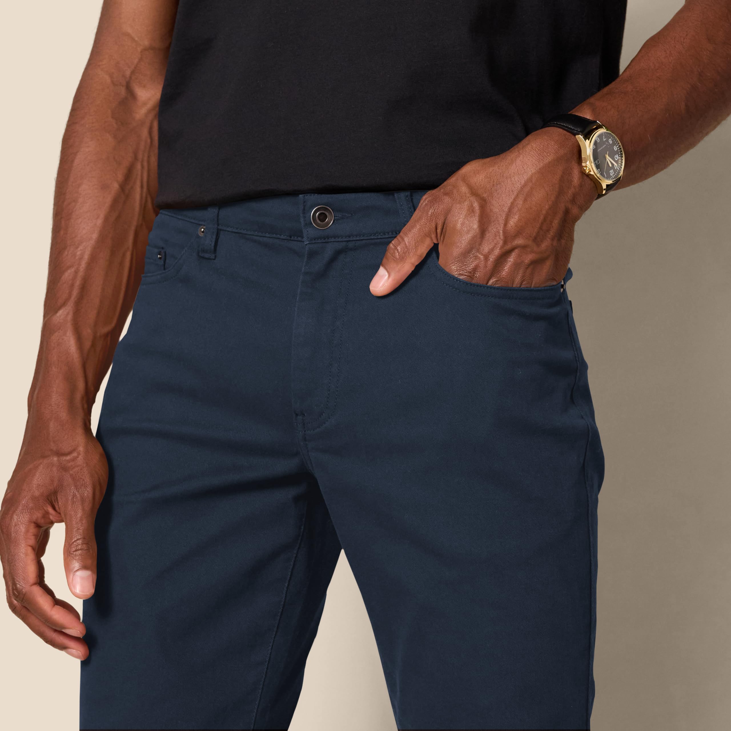 Amazon Essentials Mens 5-Pocket Stretch Twill Casual Pants product thumbnail 7