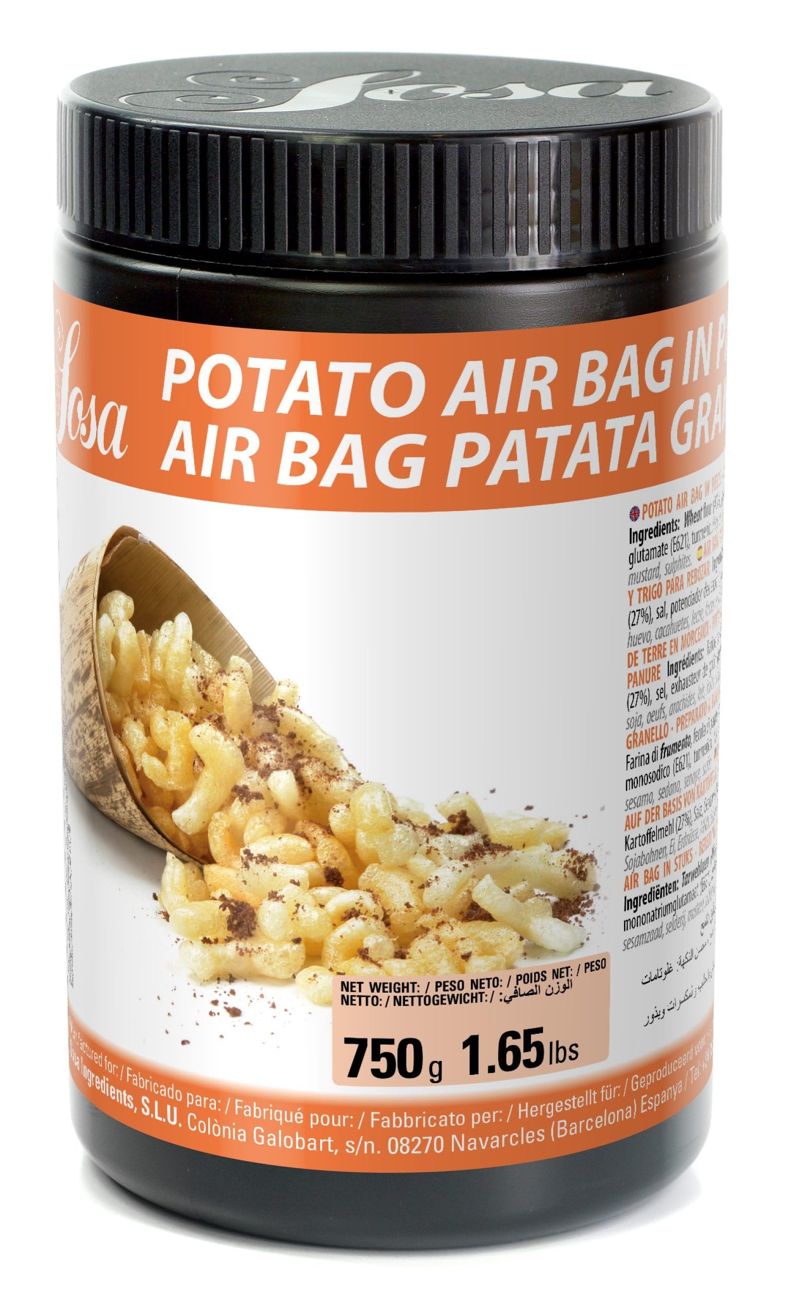 SOSA Air bag patata granillo - Preparado para rebozados livianos y crujientes - Bote 750grs