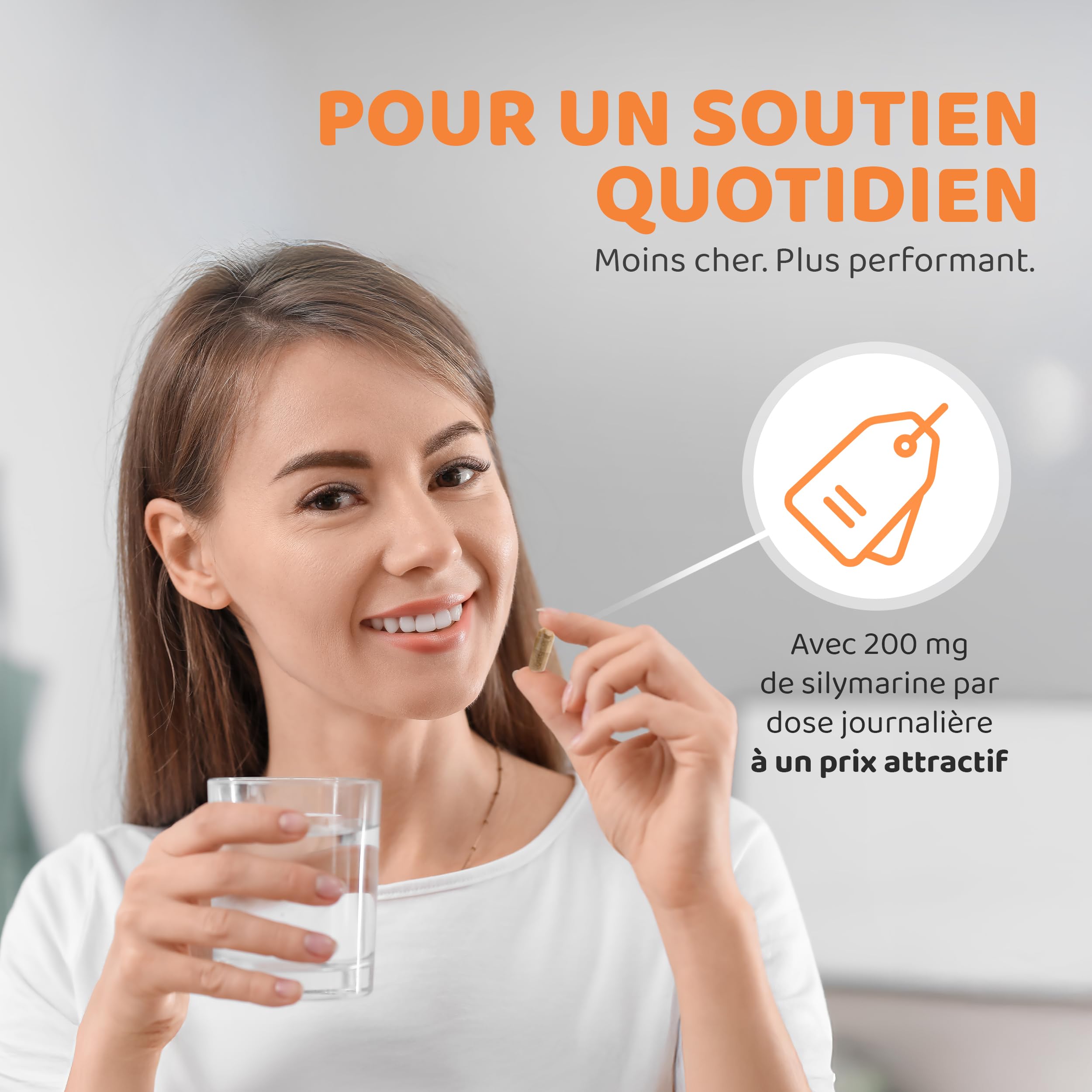 Complexe chardon-Marie, artichaut et pissenlit (120 gélules végétaliennes) – 2 mois – La choline soutient la fonction hépatique et la détoxification – Complexe Vital pour le Foie vitaworld