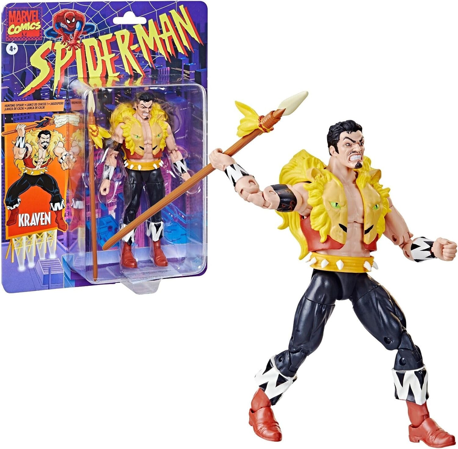 Análise Boneco Marvel Legends - Kraven, 15 Cm 1 81Qknfbccql. Ac Sl1500
