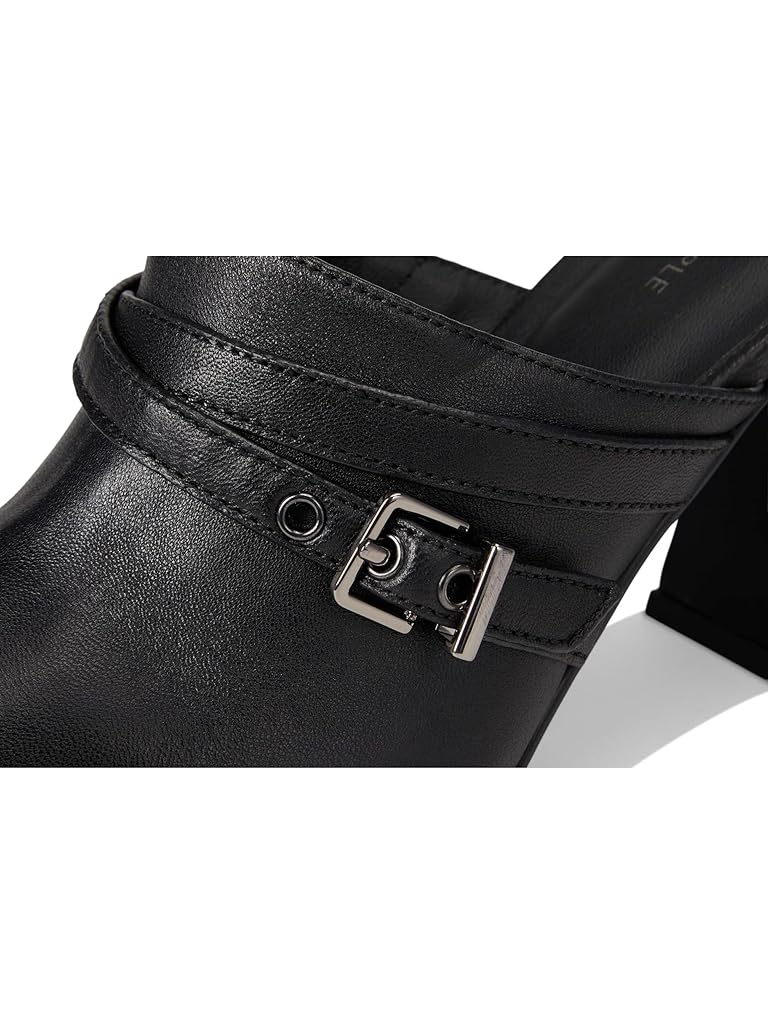 Black Free People Date Night Heeled Mules