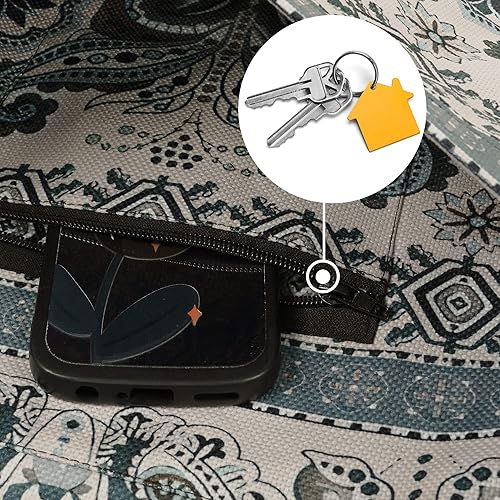 Miniatura 4 de Bolsa de esterilla de yoga impresa a la moda con bolsillo lateral grande y bolsillo con cremallera, bolsa larga de yoga que se adapta a la mayoría