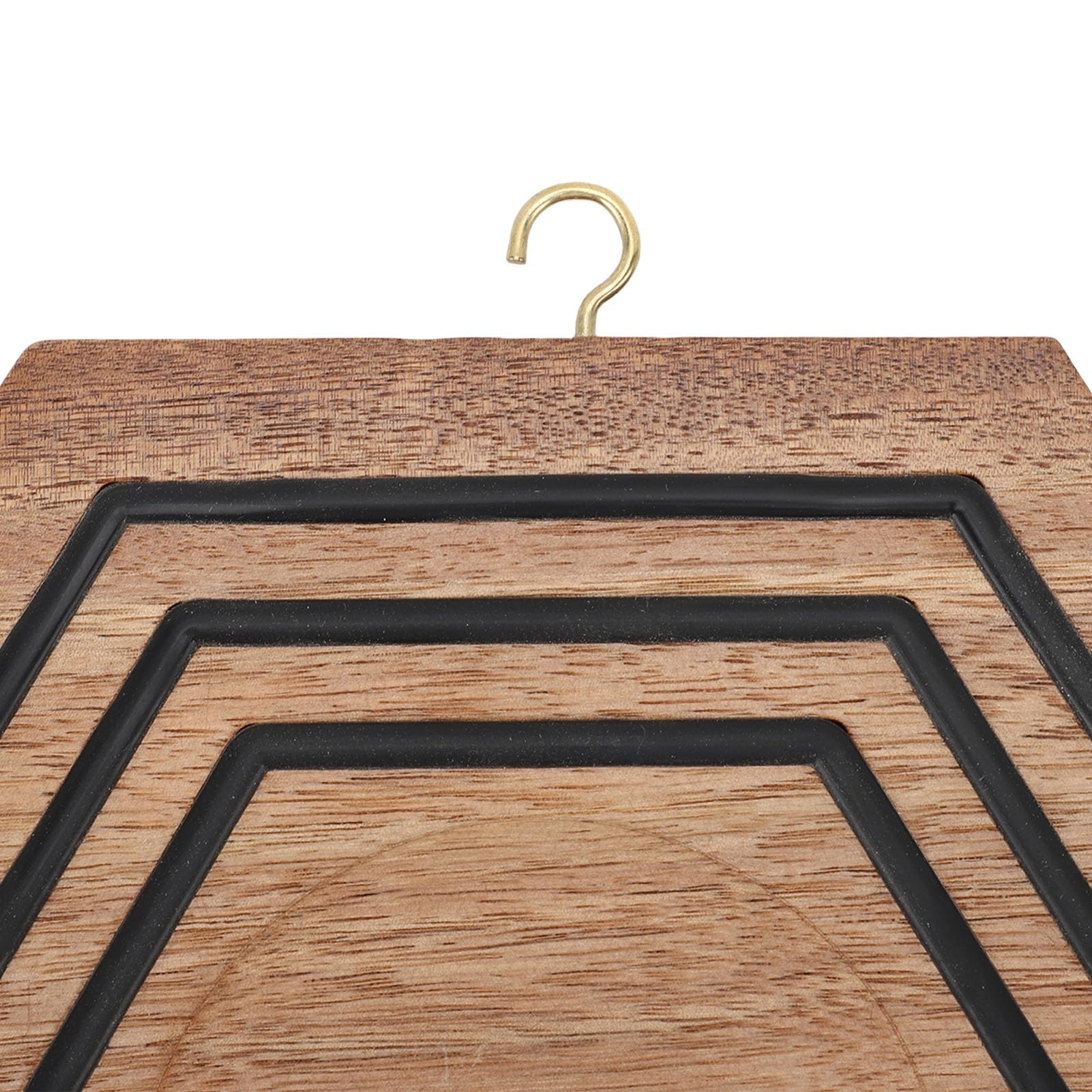 sous-Plat magnétique en Bois Hexagonal, protège-poêles antidérapant