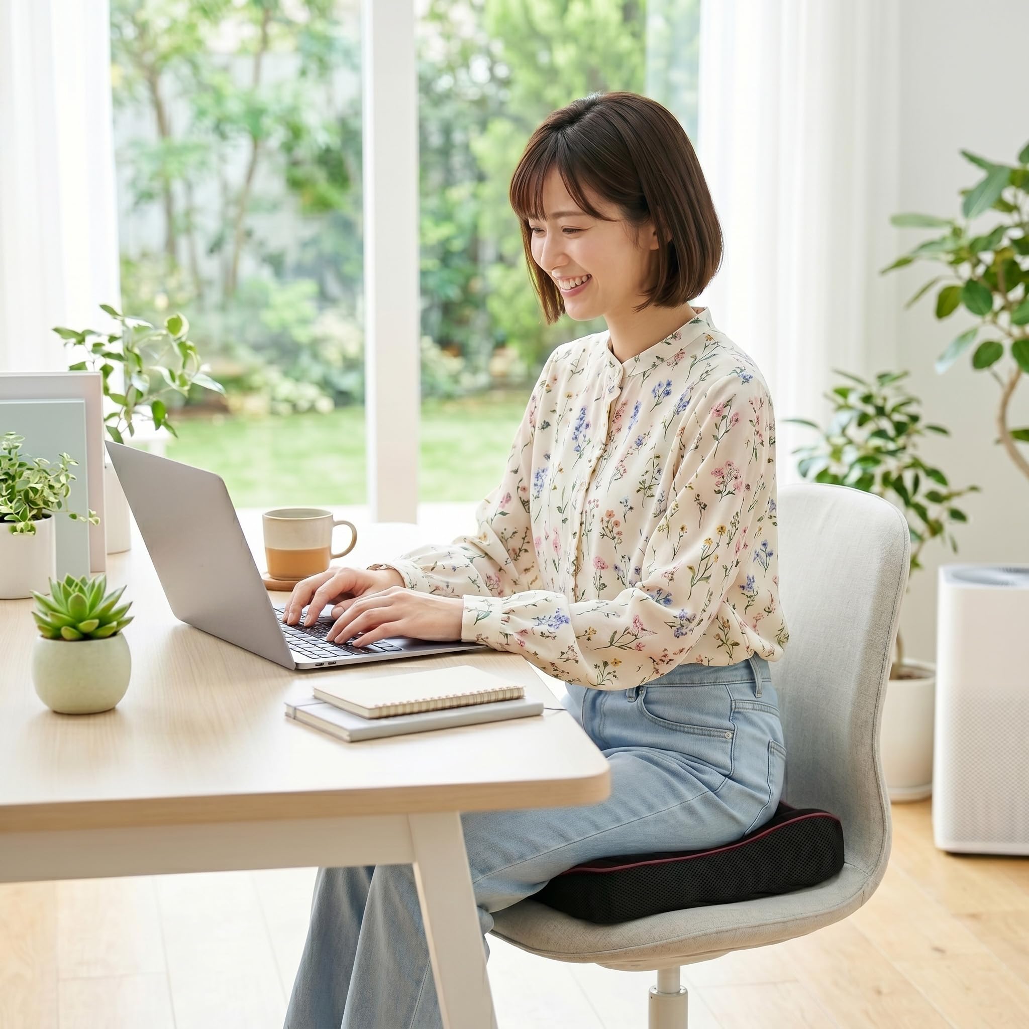 Amazon.co.jp: MORIPiLO 骨盤サポートクッション 低反発クッション 低