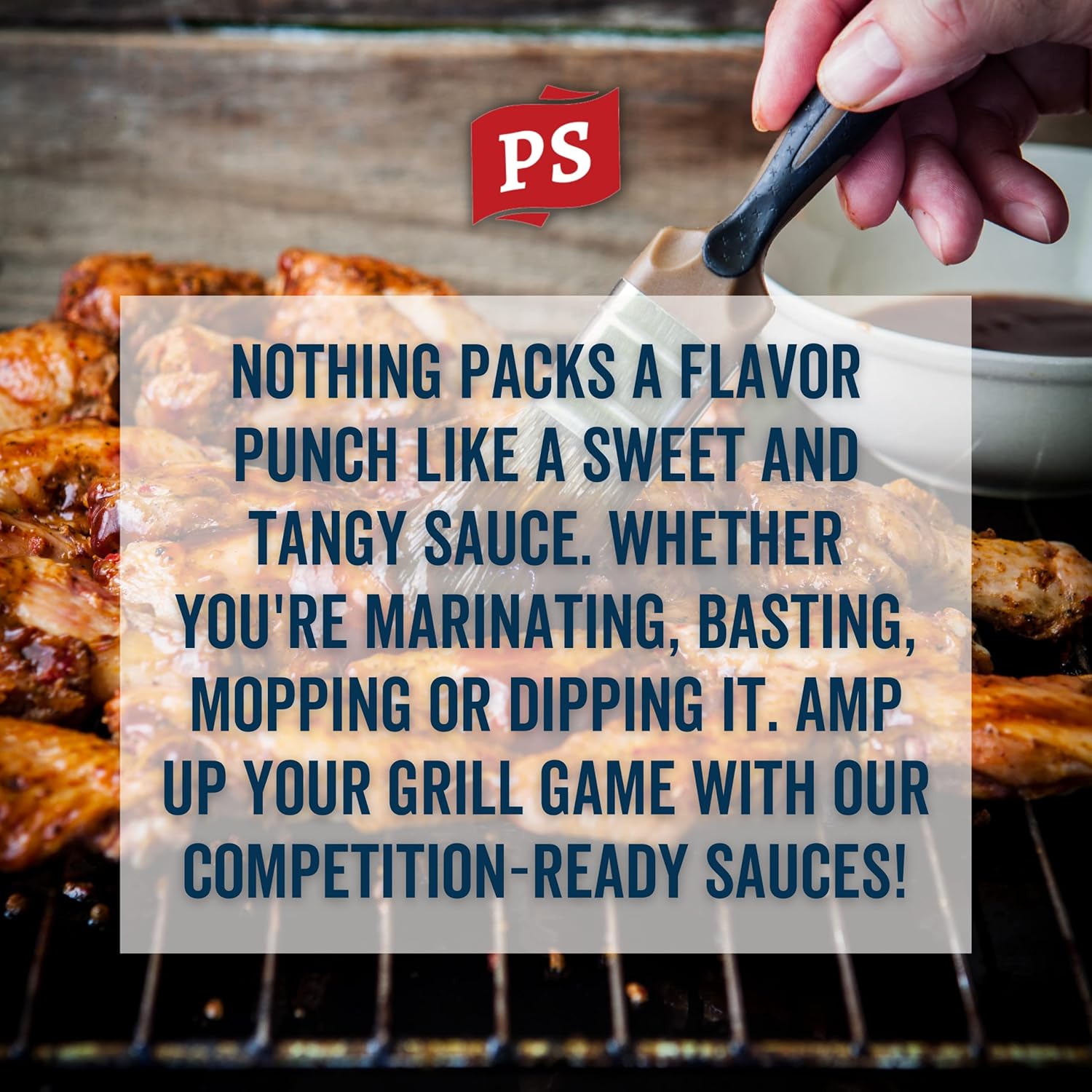 PS Seasoning Hot Honey Bee Sting Chipotle BBQ Sauce - All-Purpose Glaze, Marinade, Baste, and Dip - Sweet and Spicy Grilling Sauce for Chicken Wings, Pulled Pork, Salmon, and more - Image 7