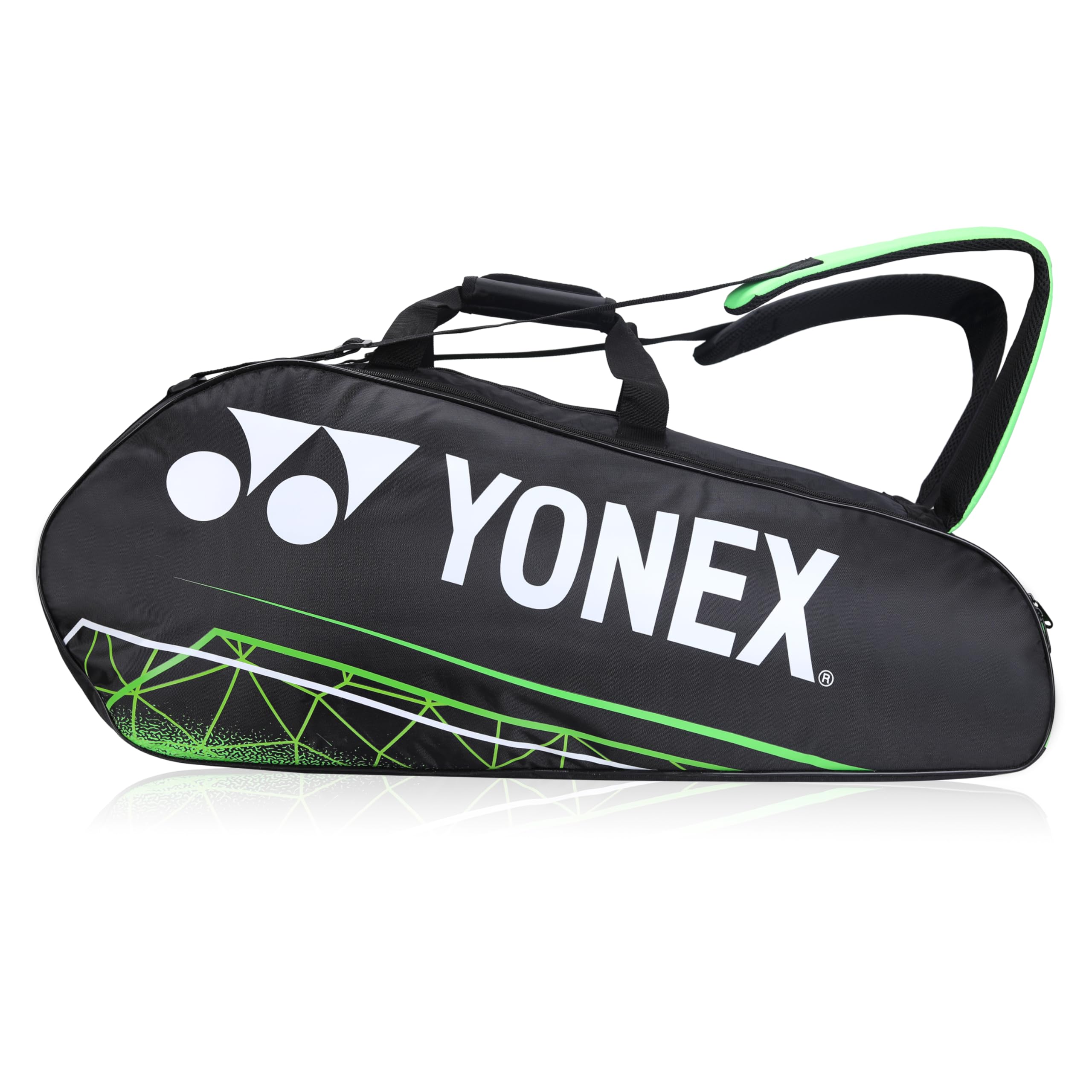 YONEX Badminton Racquet Bag ACE2 0129 BT9 | ACE2 Series Thermal Lining Compartment |Eronomic STRPS |Available as Backpack|Hand Carry |Accessories & 9 Racquet Comaprtment|Wide Shoe Packet-picture-29
