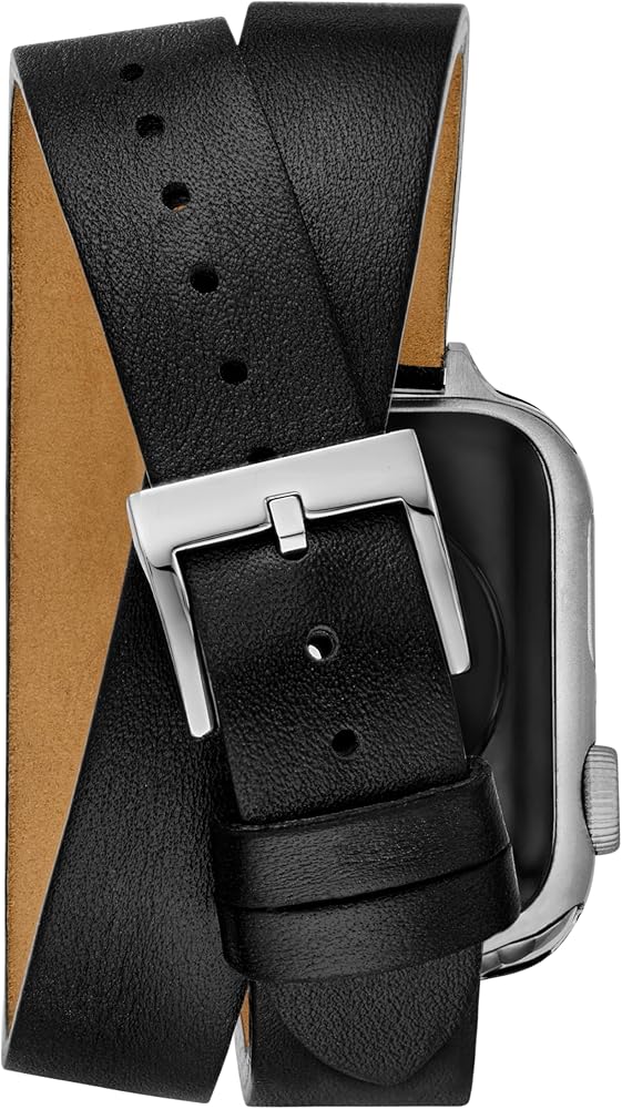 Amazon.com: Tory Burch Women's T Double Wrap Leather Band for