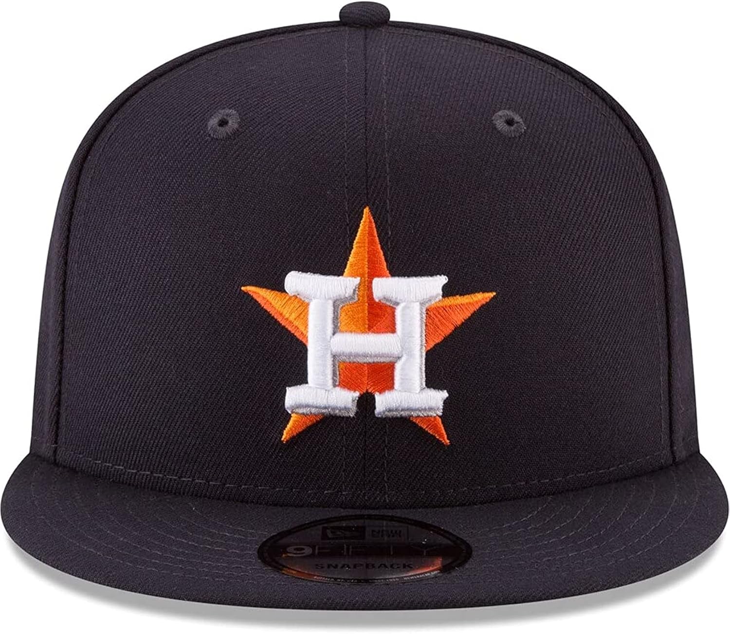 New Era Unisex-Adult MLB 9Fifty Team Color Primary Logo Adjustable Snapback Hat Cap One Size Fits All - Houston Astros Navy - Image 2