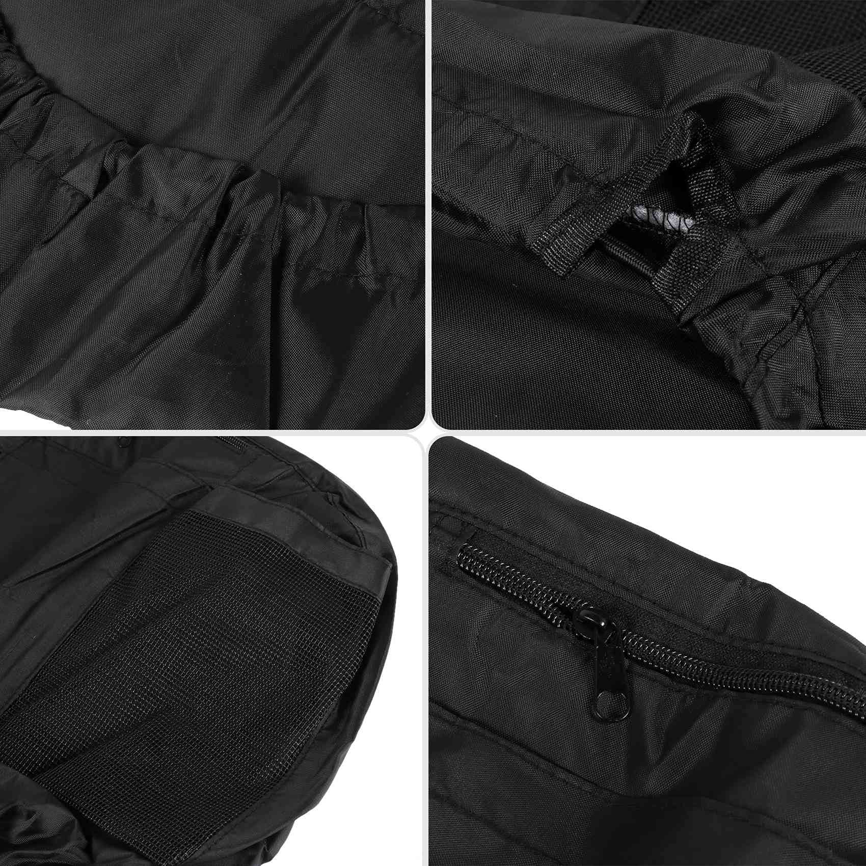 Siège de tracteur universel à monter Coussin de confort rembourré Sac de rangement moyen
