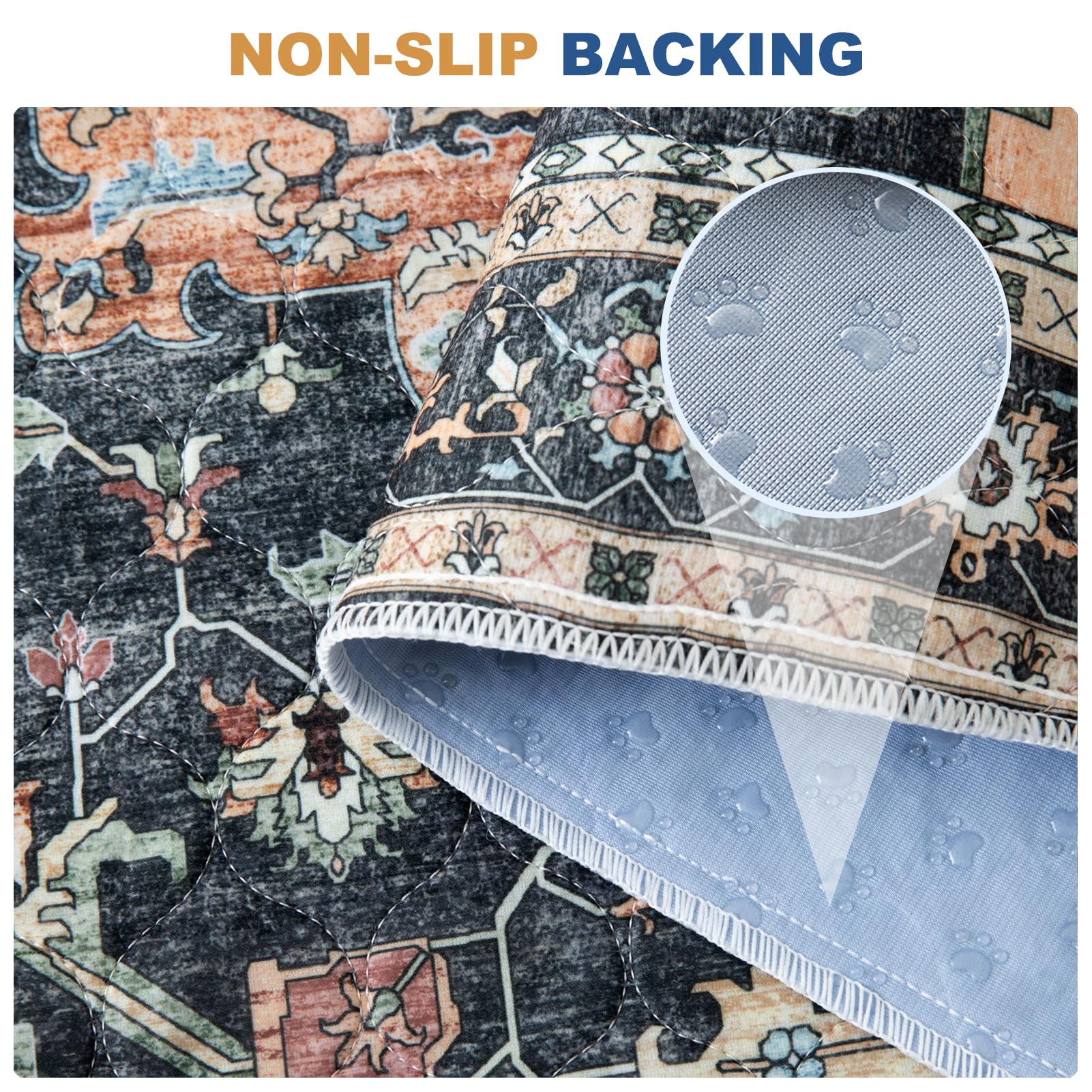 BomDa Tappeti Lavabili per Cani, 2 Pezzi Tappeti Assorbenti Riutilizzabili, Tappetino per Addestramento del Cane, Gatti, Conigli, Porcellini d'India, Antiscivolo (Pattern 2, 81x122cm)