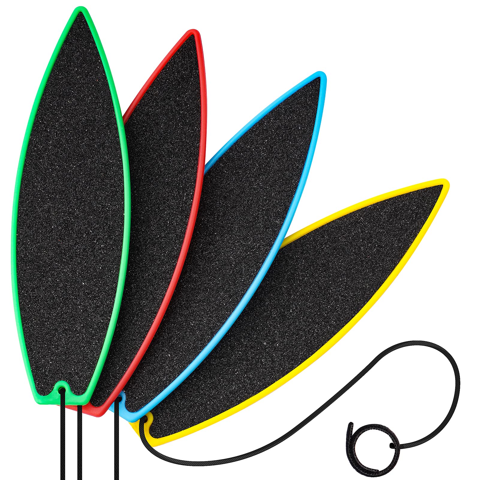 Dizywiee 4Pack Finger Surfboard, Kids Toy Finger Surf Boards, Fingertip Surfboard for Adults Teens Boys and Girls