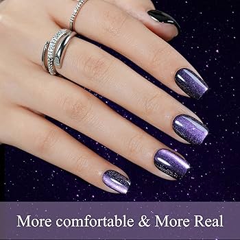 アイケア BONNYLASHES Amazon.com: Cat Eye Press on Nails Short 5 Styles, Jofay