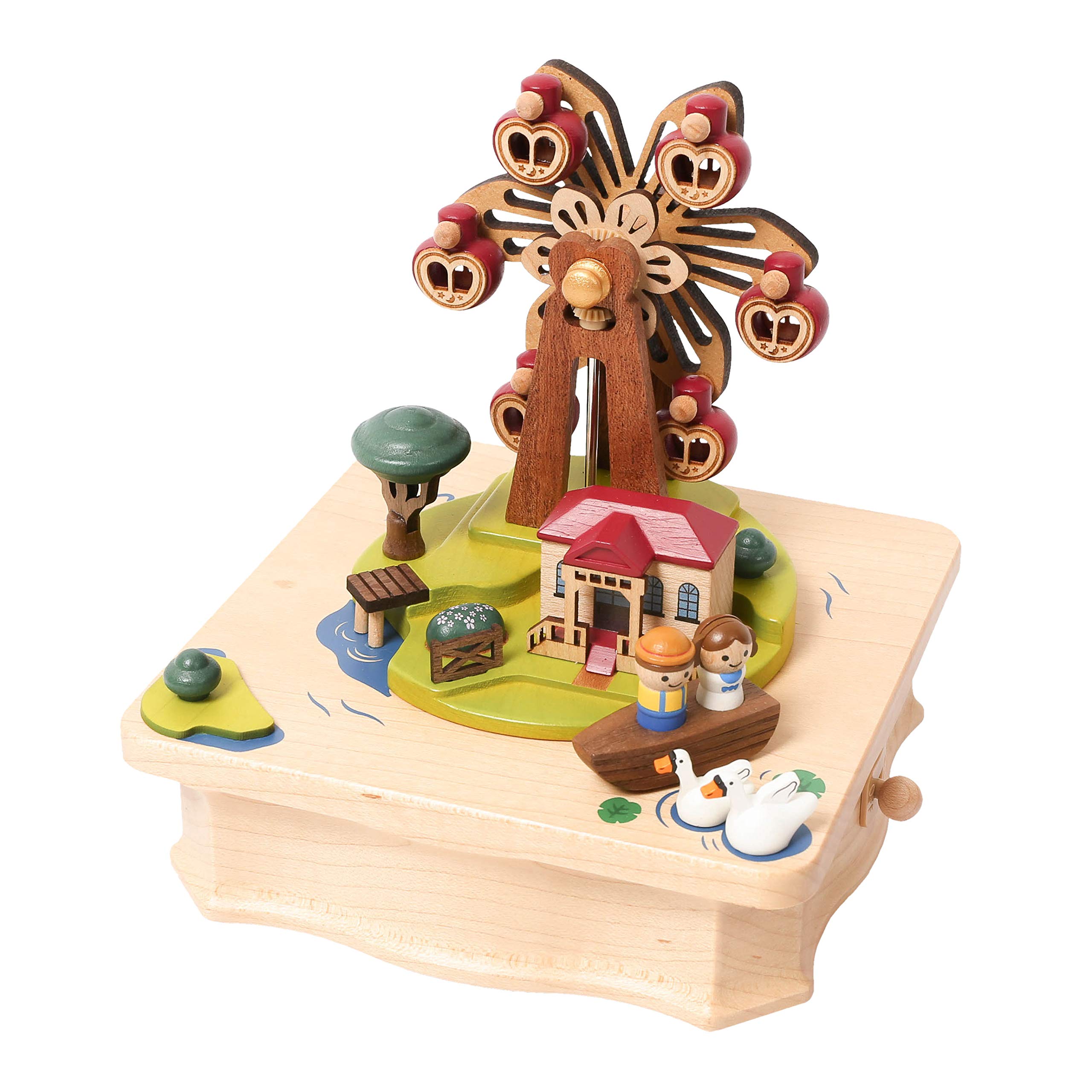 新品 Wooderful life ウッドミュージックボックス Amazon.com: WOODERFUL LIFE Music Box Wooden | Adventures of