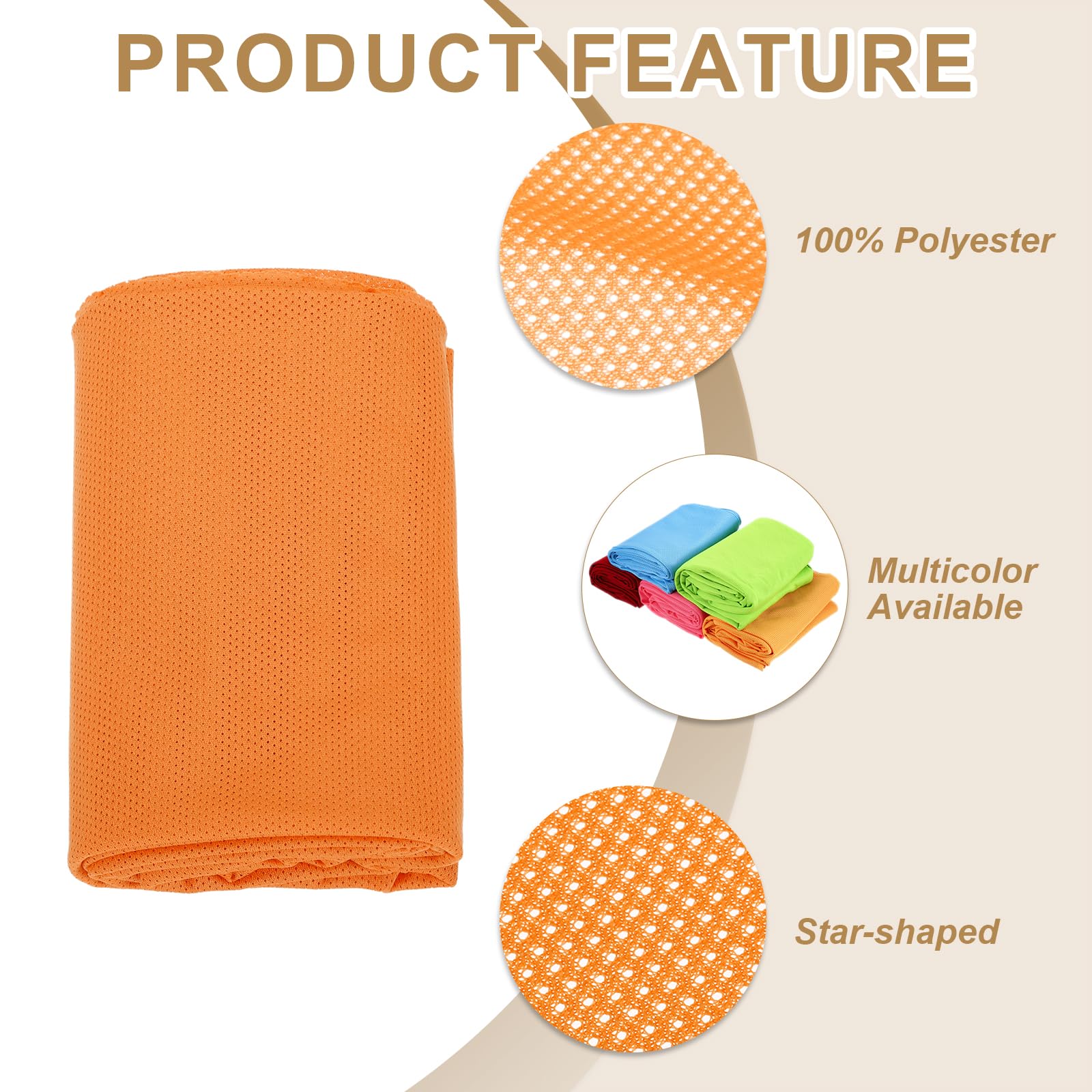 PATIKIL 62 Inch Wide Mesh Fabric Slightly Stretchy for Sewing Backpack Pocket and Straps Netting Clothes, Netting Bags - Image 4
