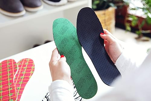 Miniatura 4 de Kaps Plantillas Active Carbon para zapatos, cómodas absorbentes de olores, unisex, juego de 6 pares, Verde
