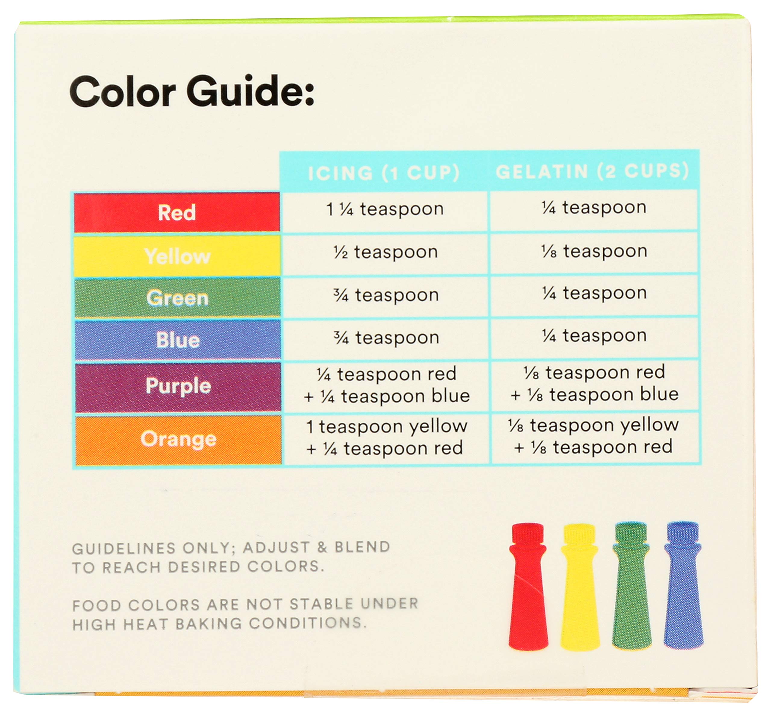 365 by Whole Foods Market, Food Coloring, 1.2 Fl Oz Buy Online in