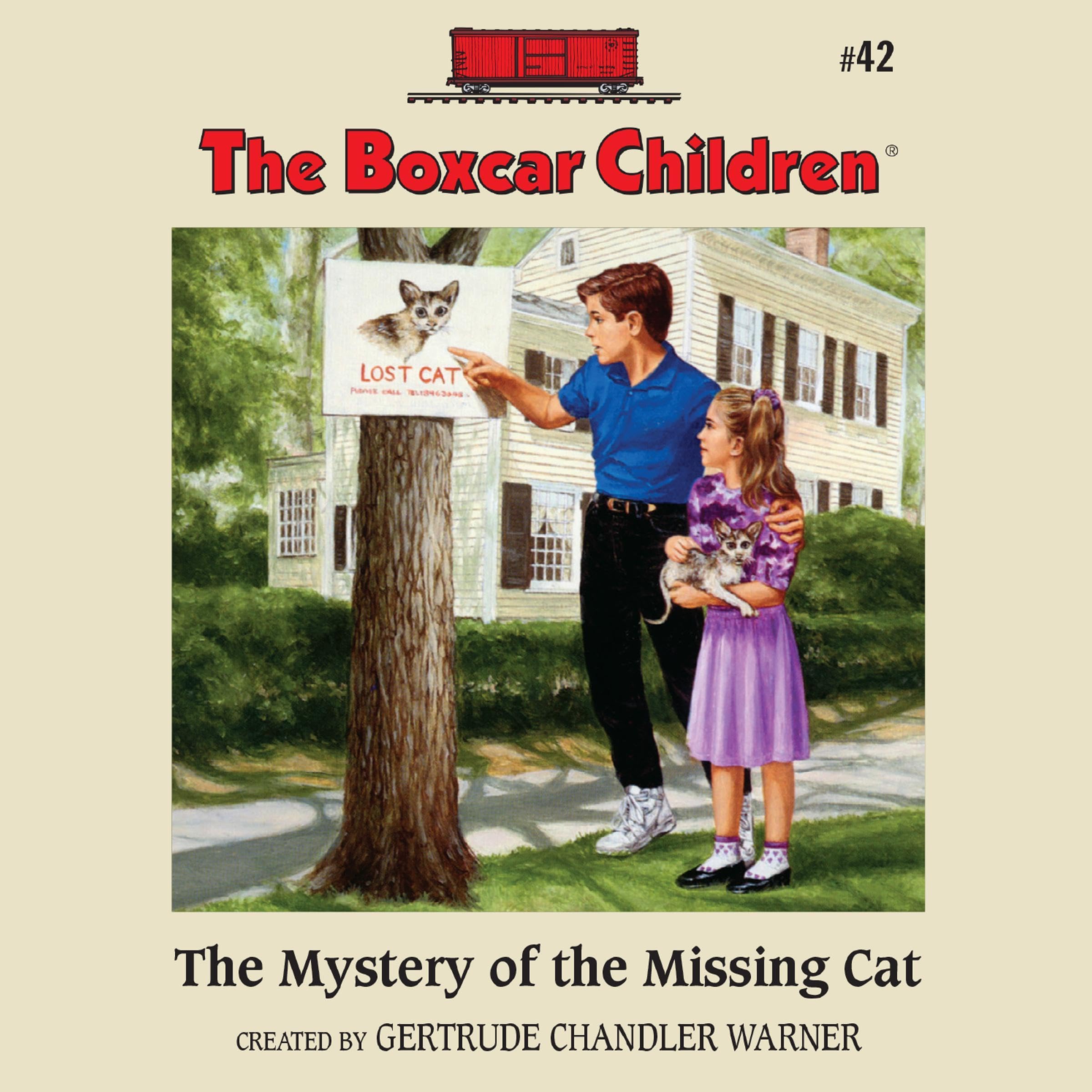 Cover art for The Mystery of the Missing Cat
