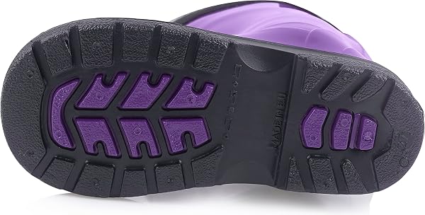 Ladeheid Stivali Bambino e Bambina in Gomma PVC Stivaletti Impermeabili per Ragazzi e Ragazze Calzature Antipioggia per Bimbi Resistenti all'Acqua LA-972 - 5