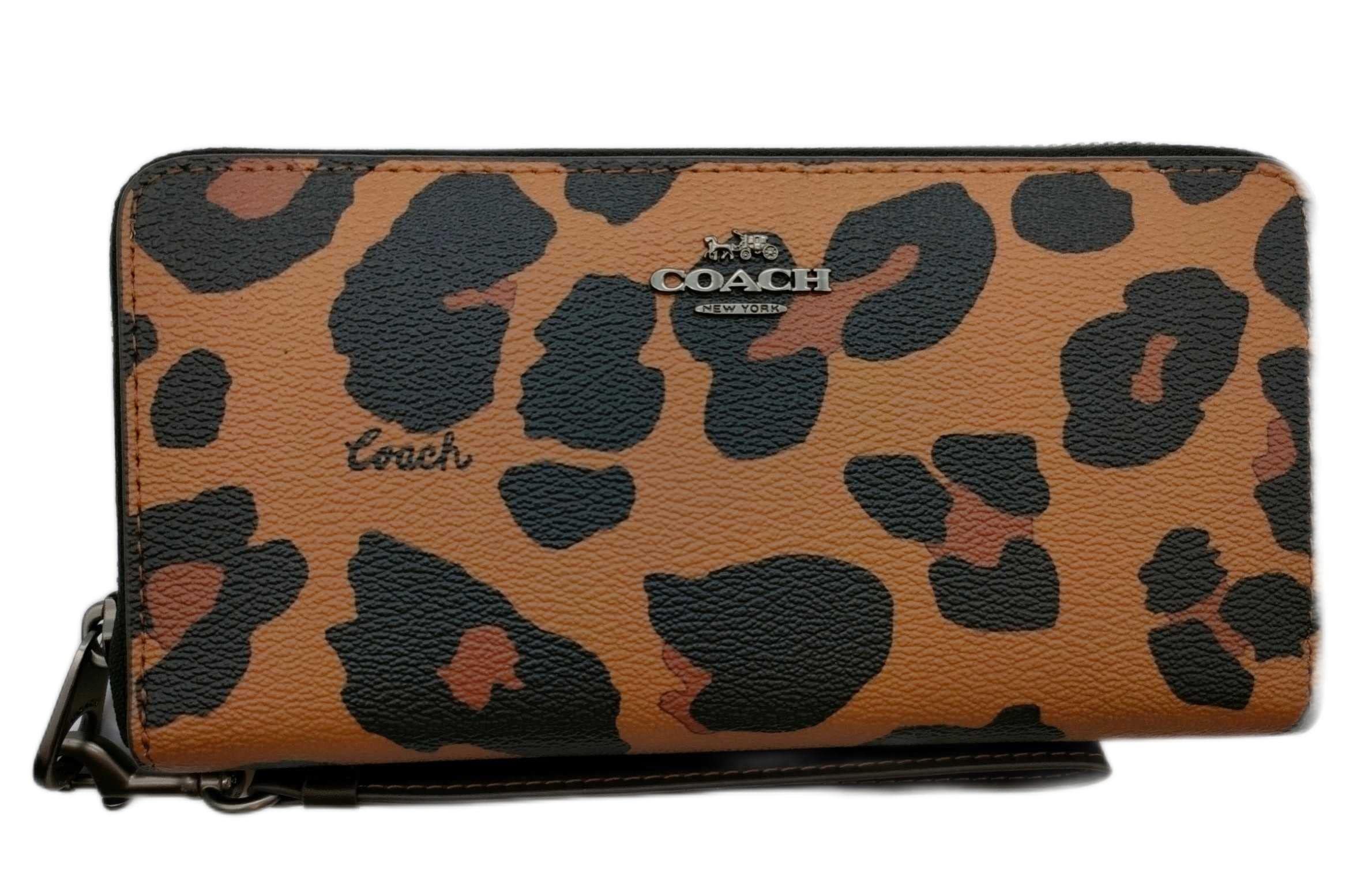 COACH コーチ ショルダーバッグ 長財布 豹柄 レオパード 【公式通販】
