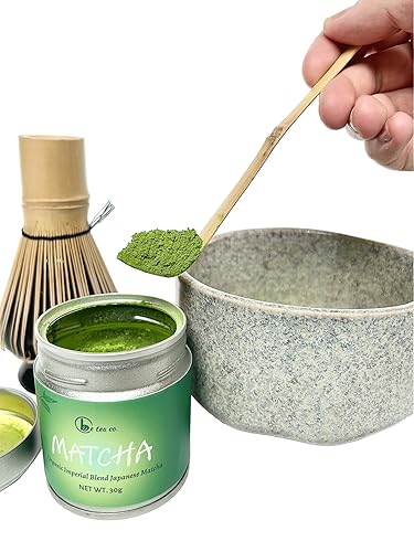 Miniatura 7 de Be Tea Co Mezcla Imperial Orgánica Matcha Japonesa 1.06 oz | Primera cosecha de Uji y Kagoshima