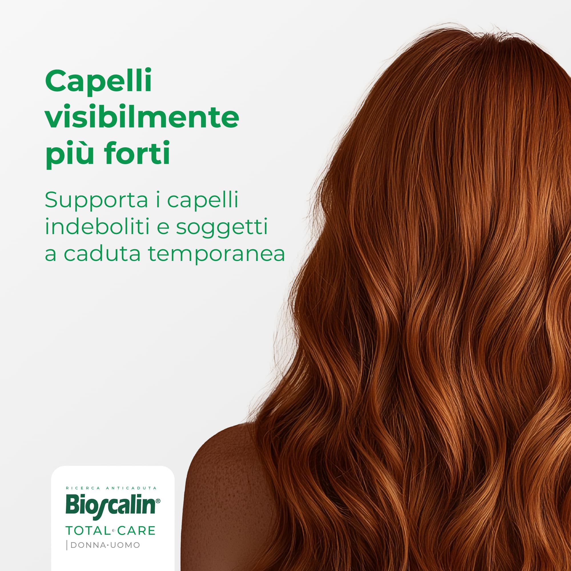 Bioscalin TOTAL•CARE – Kit Capelli – Trattamento 1 mese - Integratore per Capelli, Cute e Unghie (30 Compresse) + Attivatore Capillare 10 ml, Anticaduta, Donna e Uomo