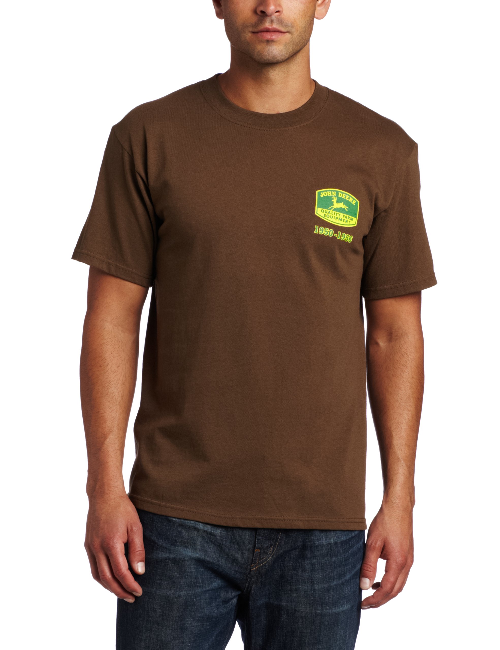 John Deere NCAA Mens Vintage Tm Jersey Tee