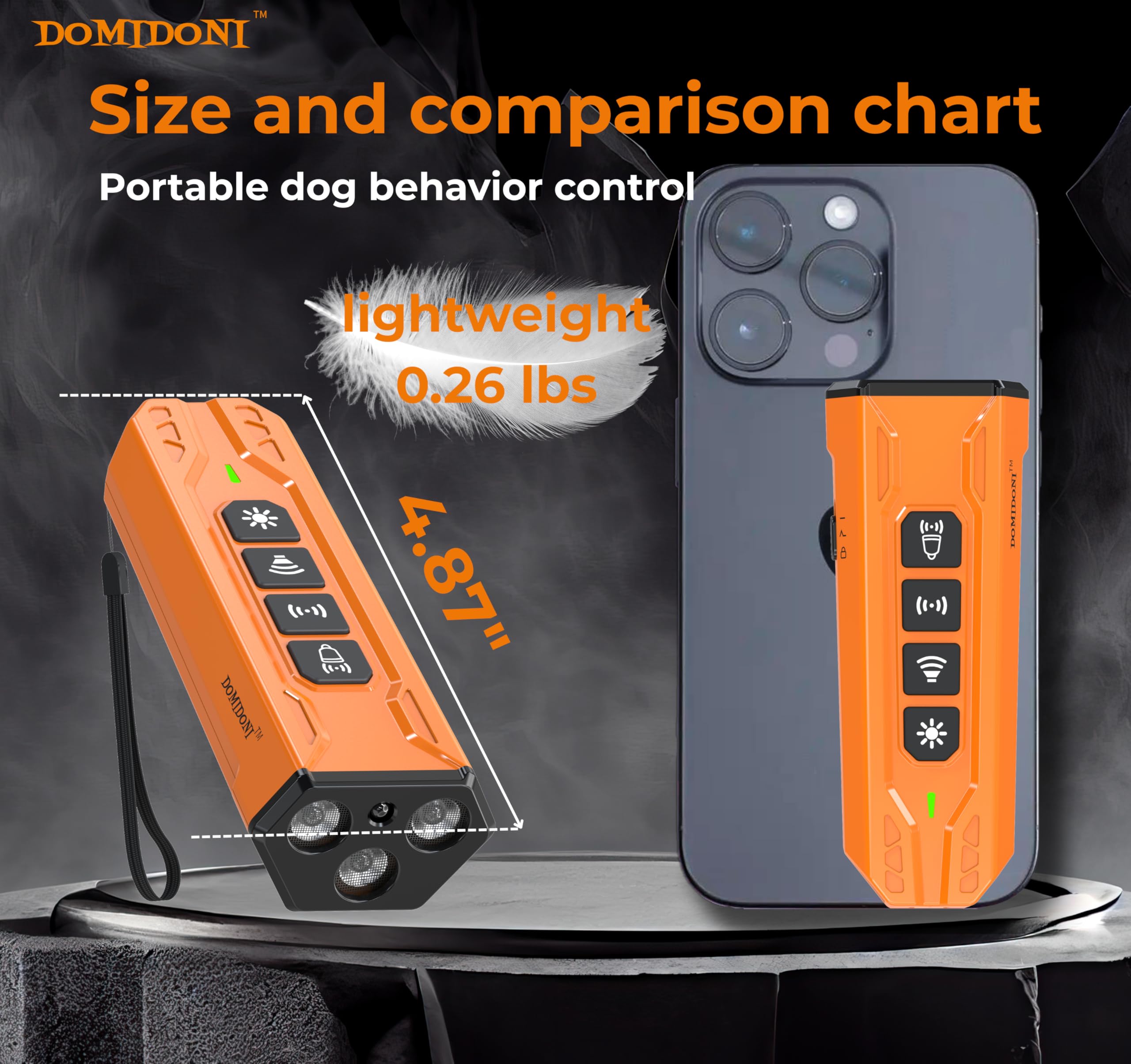 2024 Hunde-Bell-Abschreckungsgerät – Anti-Bell-Geräte für Hunde, kein Bellen mehr, Hundetrainingswerkzeug, effektivste Hilfe für Hundeverhalten, Bell-Eliminator für drinnen und draußen, Schalldämpfer