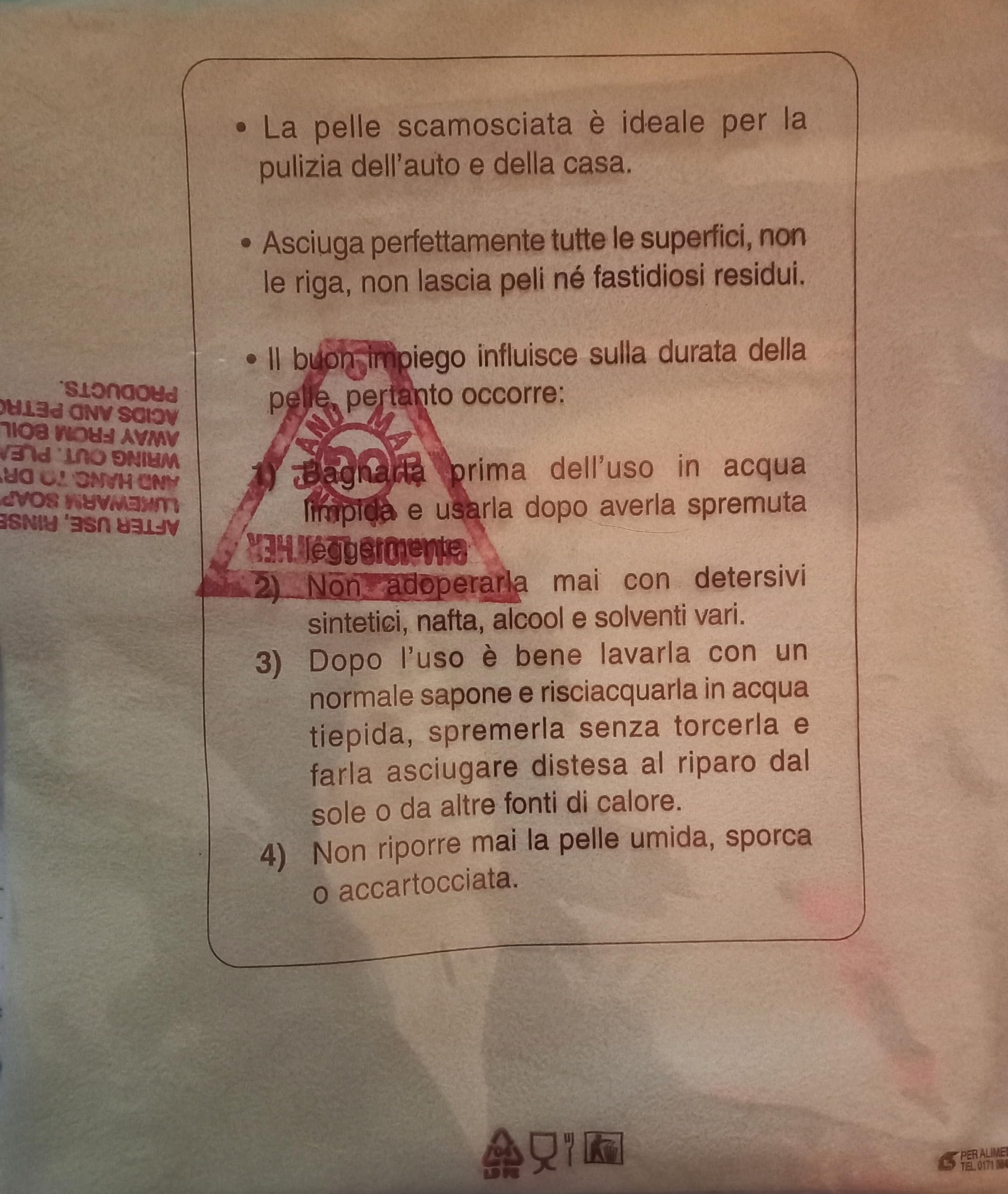 VERA PELLE DI DAINO NATURALE ORIGINALE UTILIZZO PROFESSIONALE ASCIUGATURA AUTO CARROZZERIA MOTO (2 PZ, 45 x 65 cm)