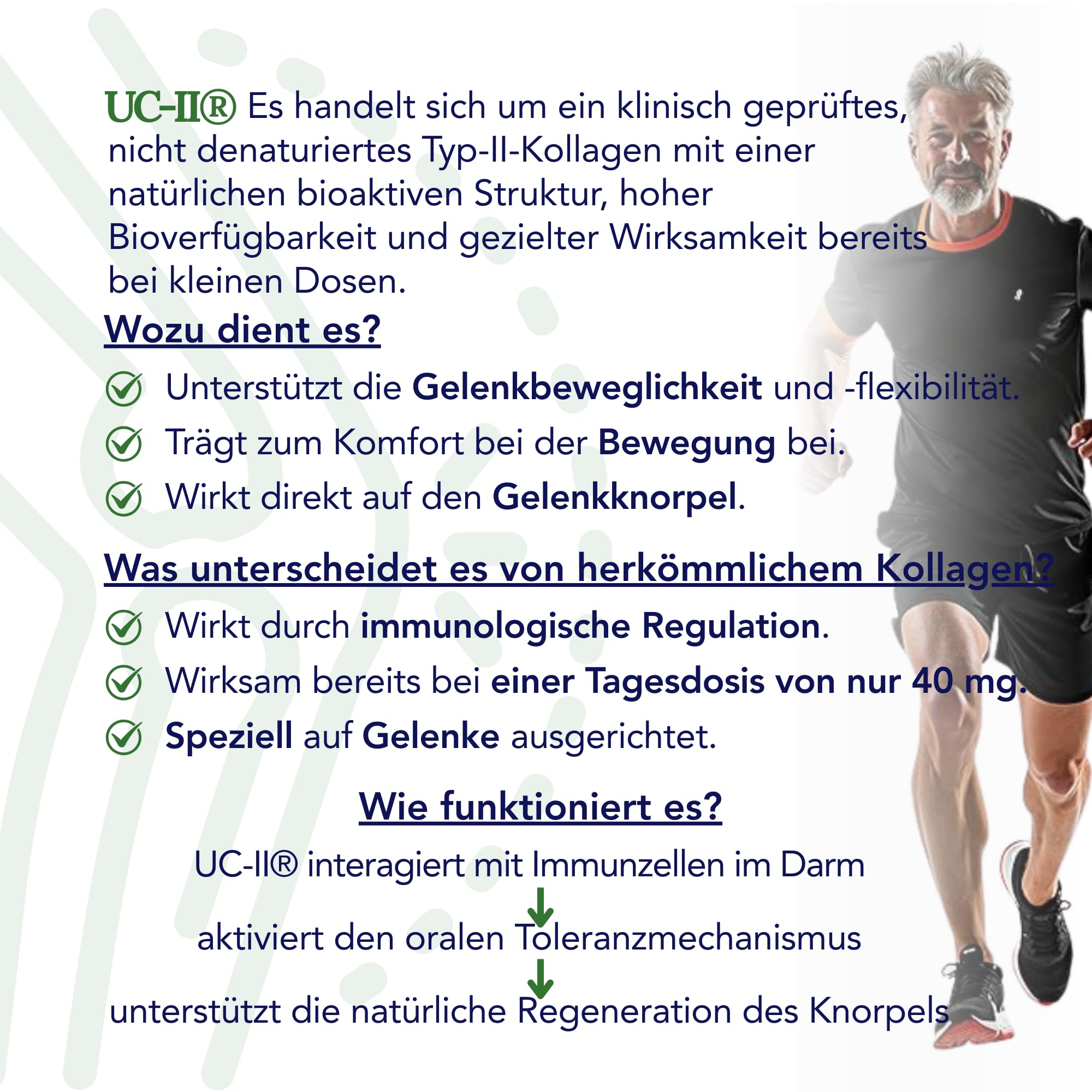 Omega 3 TG Ultra, UC-II Kollagen - SmartAbsorb™ | für Gelenkbeweglichkeit, Knochengesundheit und Gehirnfunktion | 28 Tagesportionen