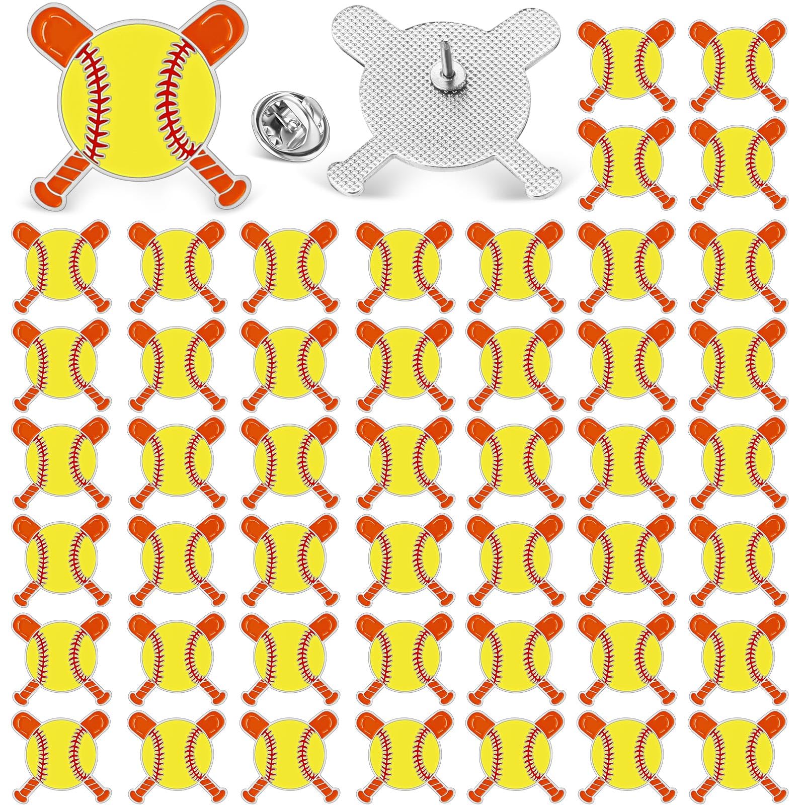 Tondiamo Sports Ball Lapel Pins, Brooches for Backpacks