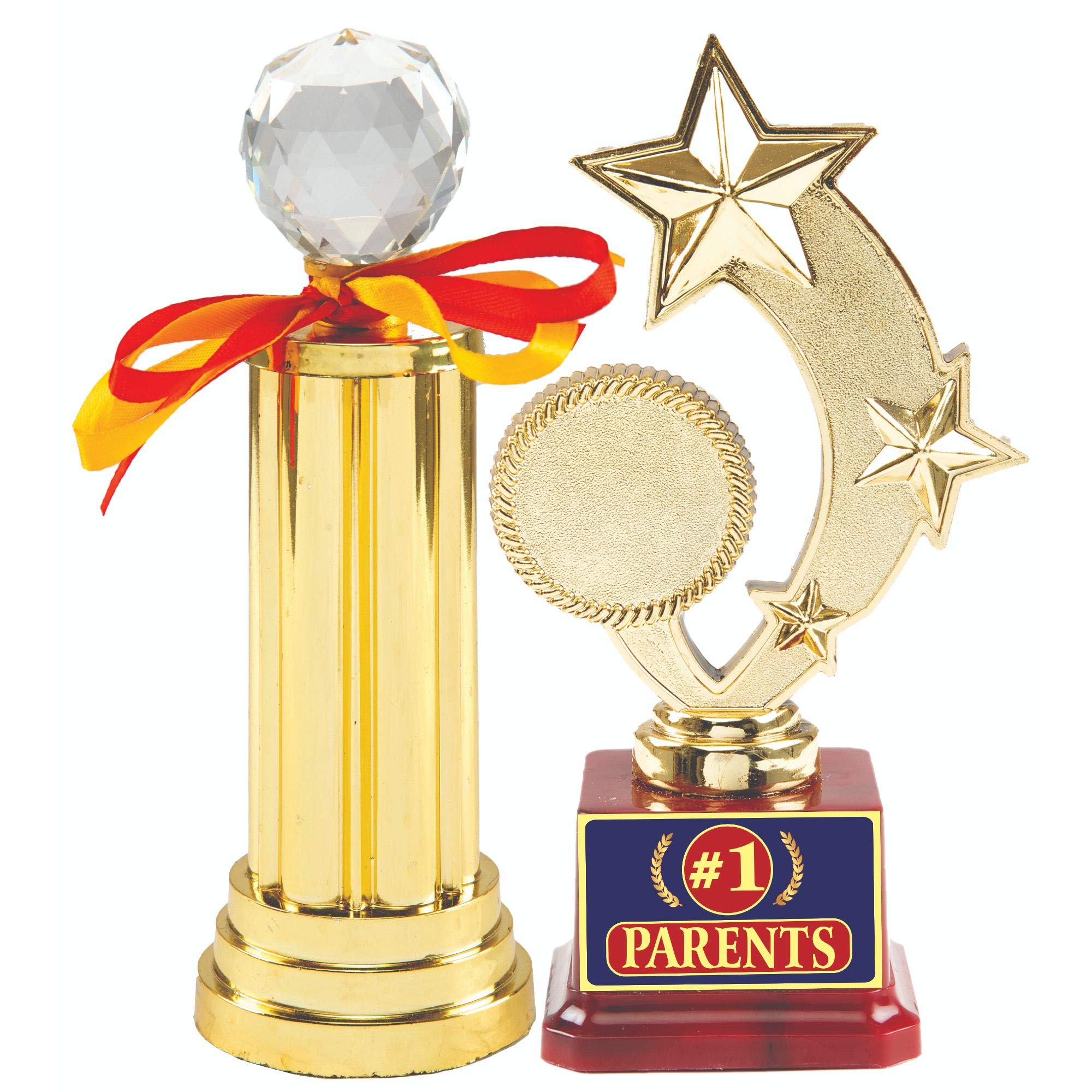 Aark India Parents Mom Dad(Mummy Papa) Birthday/Anniversary/Festival Gift:Trophy Combo Set (PC001574) (B08D741ZGK) Amazon Price History, Amazon Price Tracker