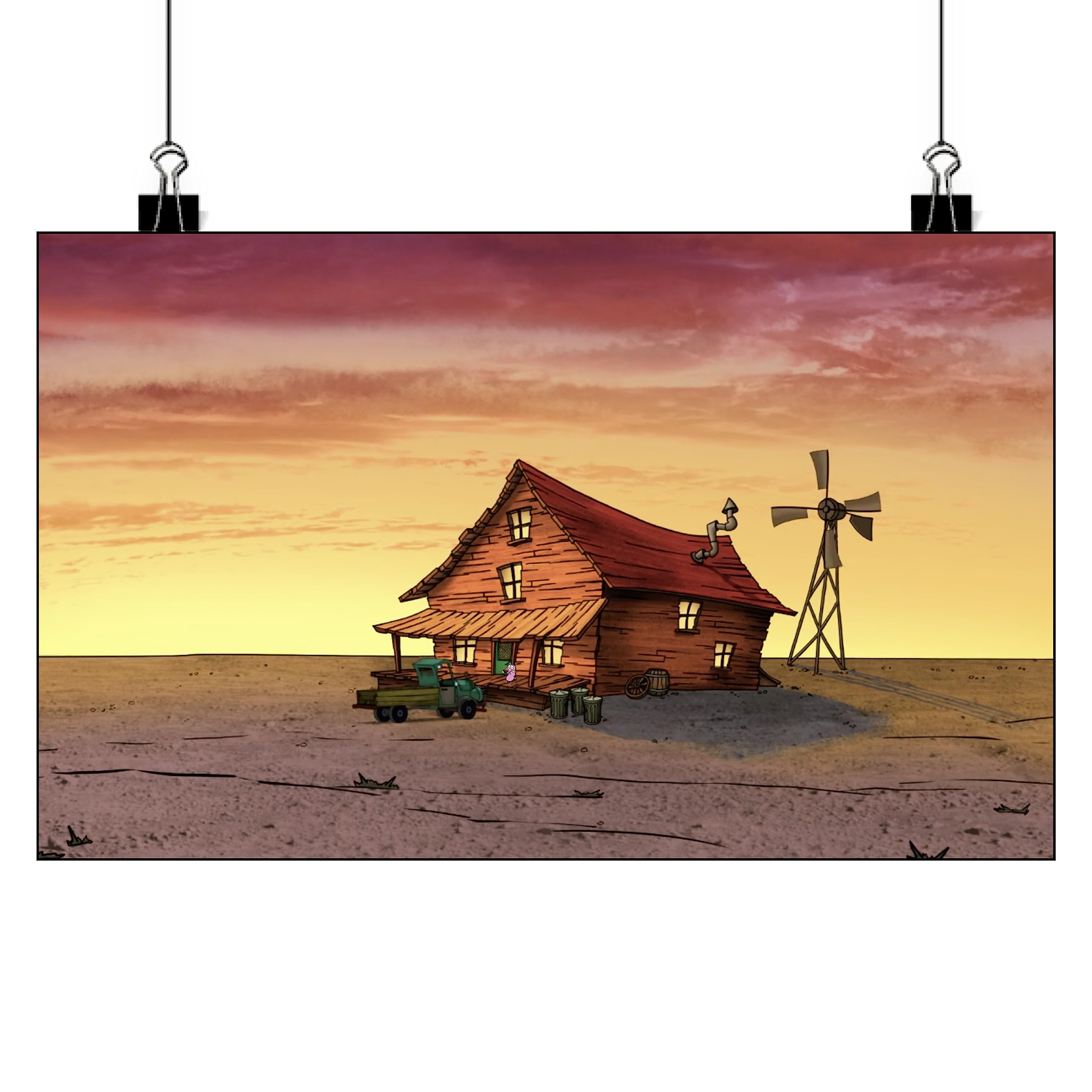 What Does The House Look Like From Courage