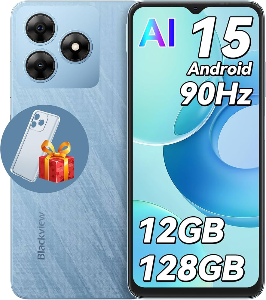 Amazon | 【SIMフリー スマホ Android 15 初登場】Blackview Wave8