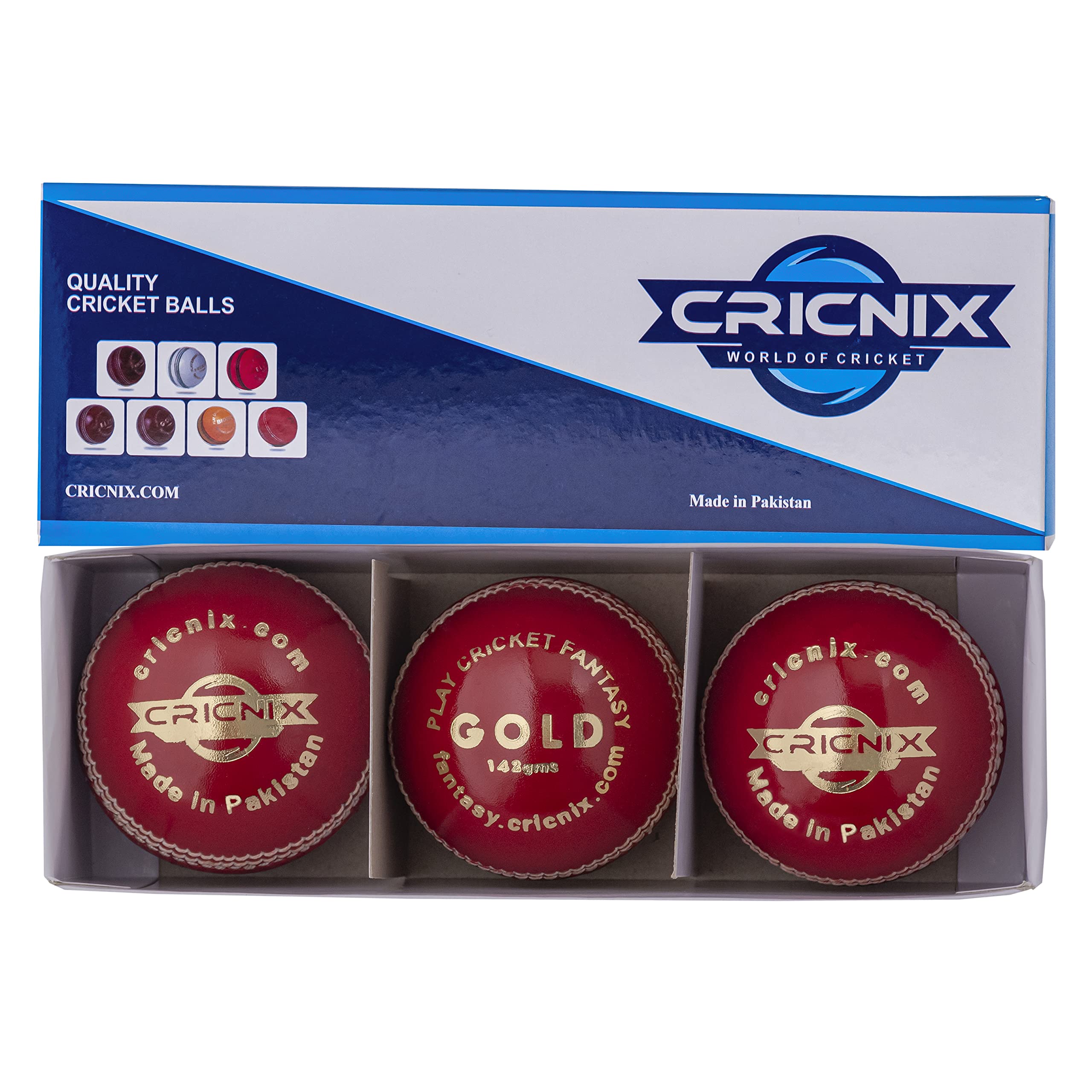 Goldfarbener Cricketball, Lederball für Cricketnetz, 142 g, roter Ball für Junior-Sportspiele