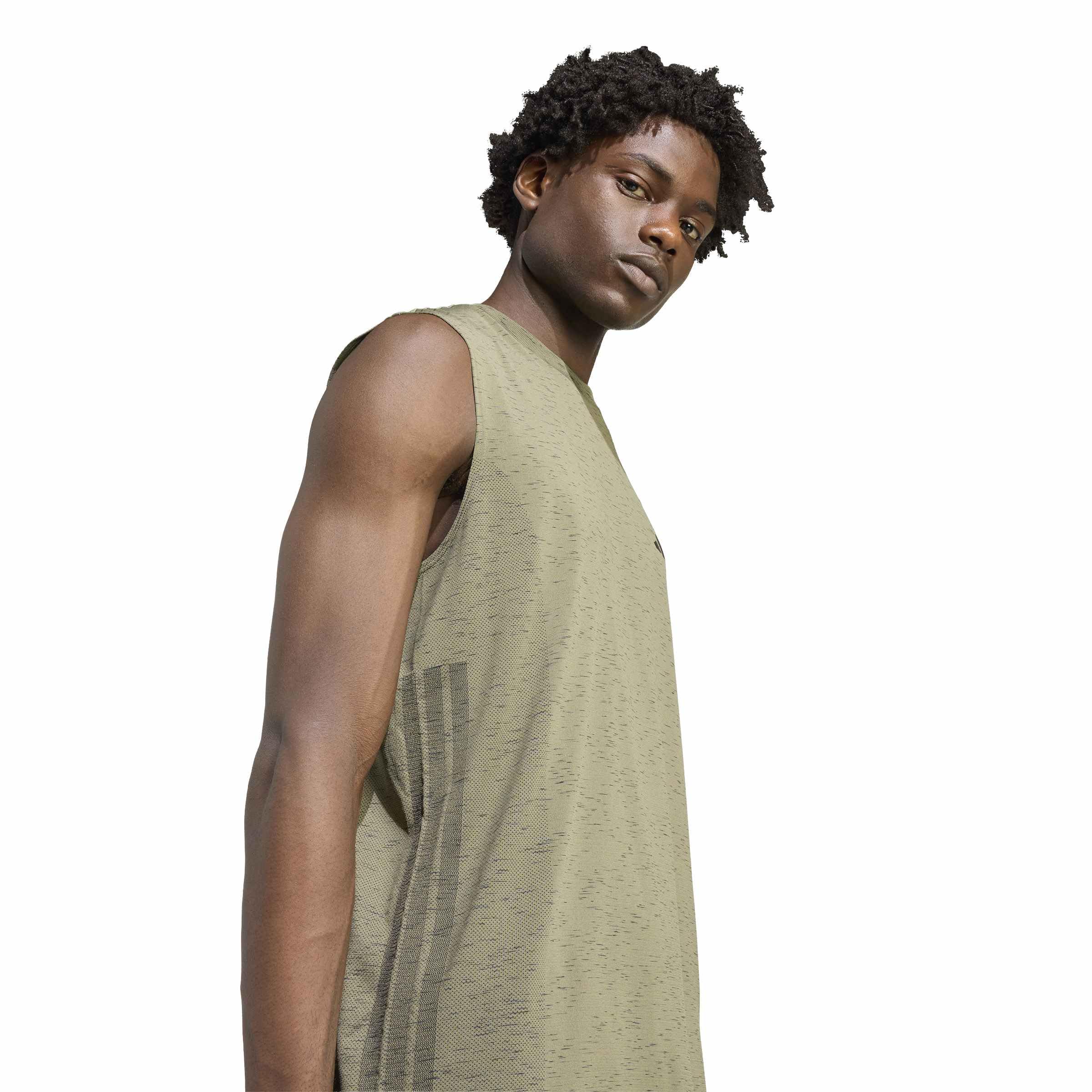 adidas Herren Workout Essentials Seamless Sleeveless T T-Shirt