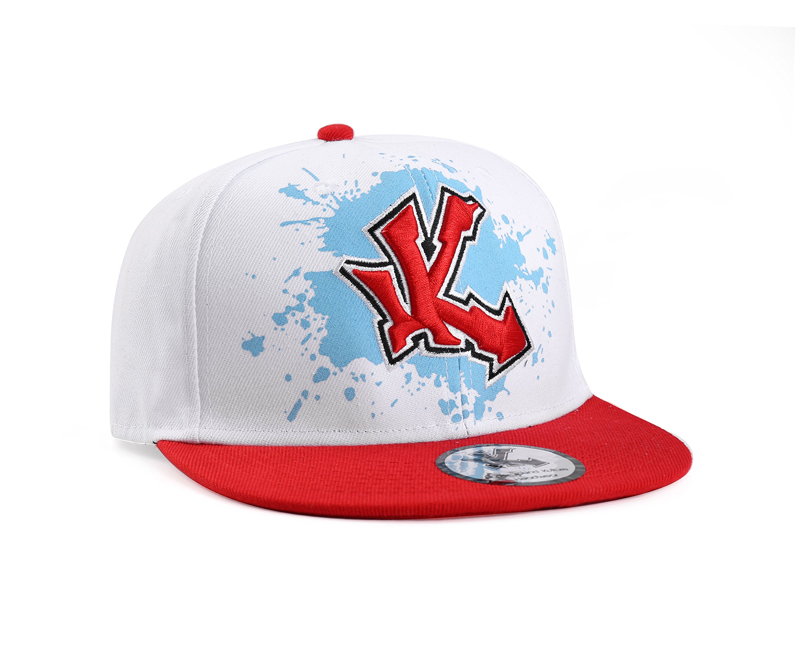 Underground Kulture Red Splash Snapback Baseball Cap