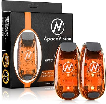 (2 Pack) - LED Safety Lights + EverLightFX USB Safety Lights