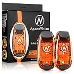 LED Safety Light (2 Pack) - Clip On Strobe/Running Lights for Runners, Dog, Bike, Walking, Boat, Kayak, Stroller and More - High Visibility Accessories for Your Reflective Gear, Bicycle