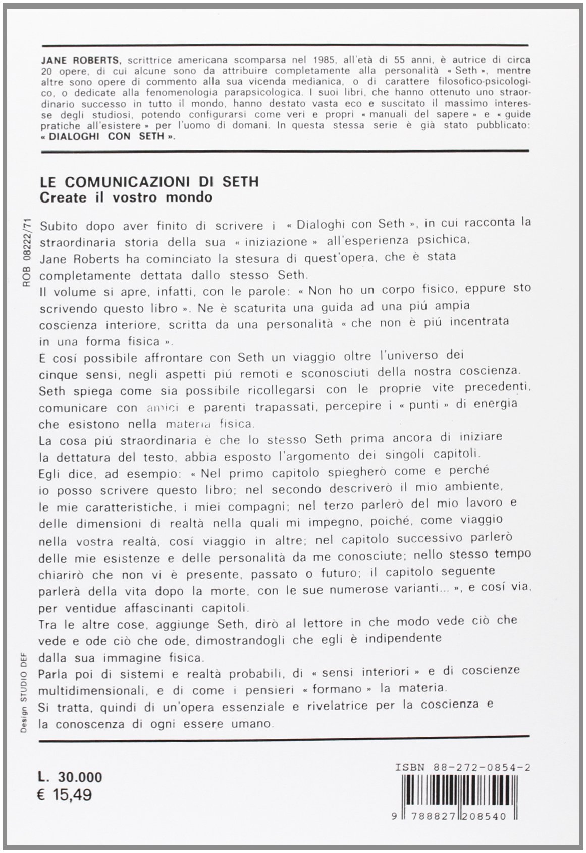 Le comunicazioni di Seth