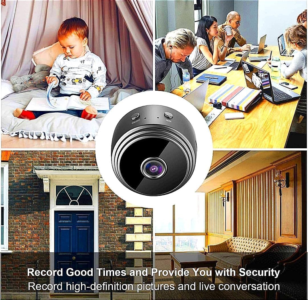 360° WiFi Security Camera - HD Live Stream -8
