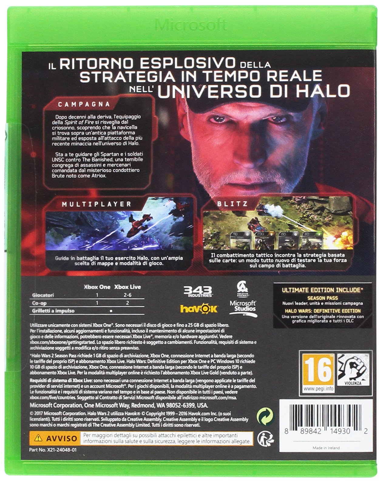 Halo Wars 2 - Edizione Ultimate - Xbox One