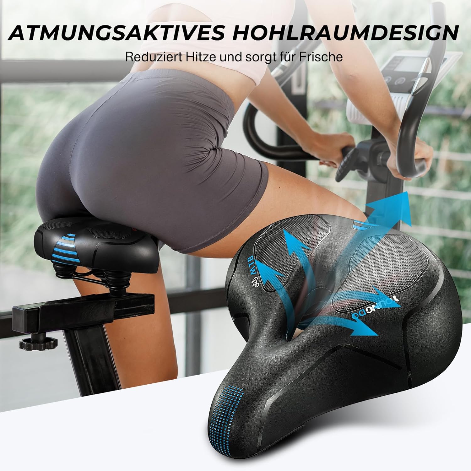 Sedlo YOUNGDO počas používania