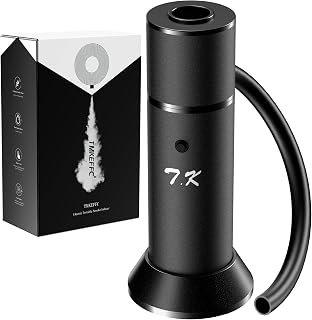 TMKEFFC Smoking Gun Portable Smoker Infuser Kit - Handheld Cocktail Food Smoker for Meat, Drinks, Cheese with Wood Chips & Cup Cover, Black