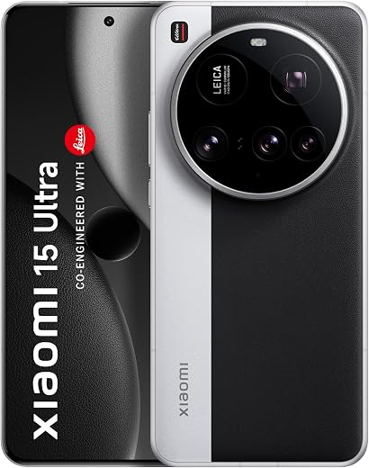 Xiaomi 15 Ultra (Silver Chrome, 16GB/512GB)| 200 MP Leica-Quad Camera | SD 8 Elite | WQHD+ Quad Curve AMOLED | Hyper AI