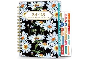 Women Planner 2024-2025 with Inspirational Quotes, Daily Weekly Monthly Planner for Women from July 2024