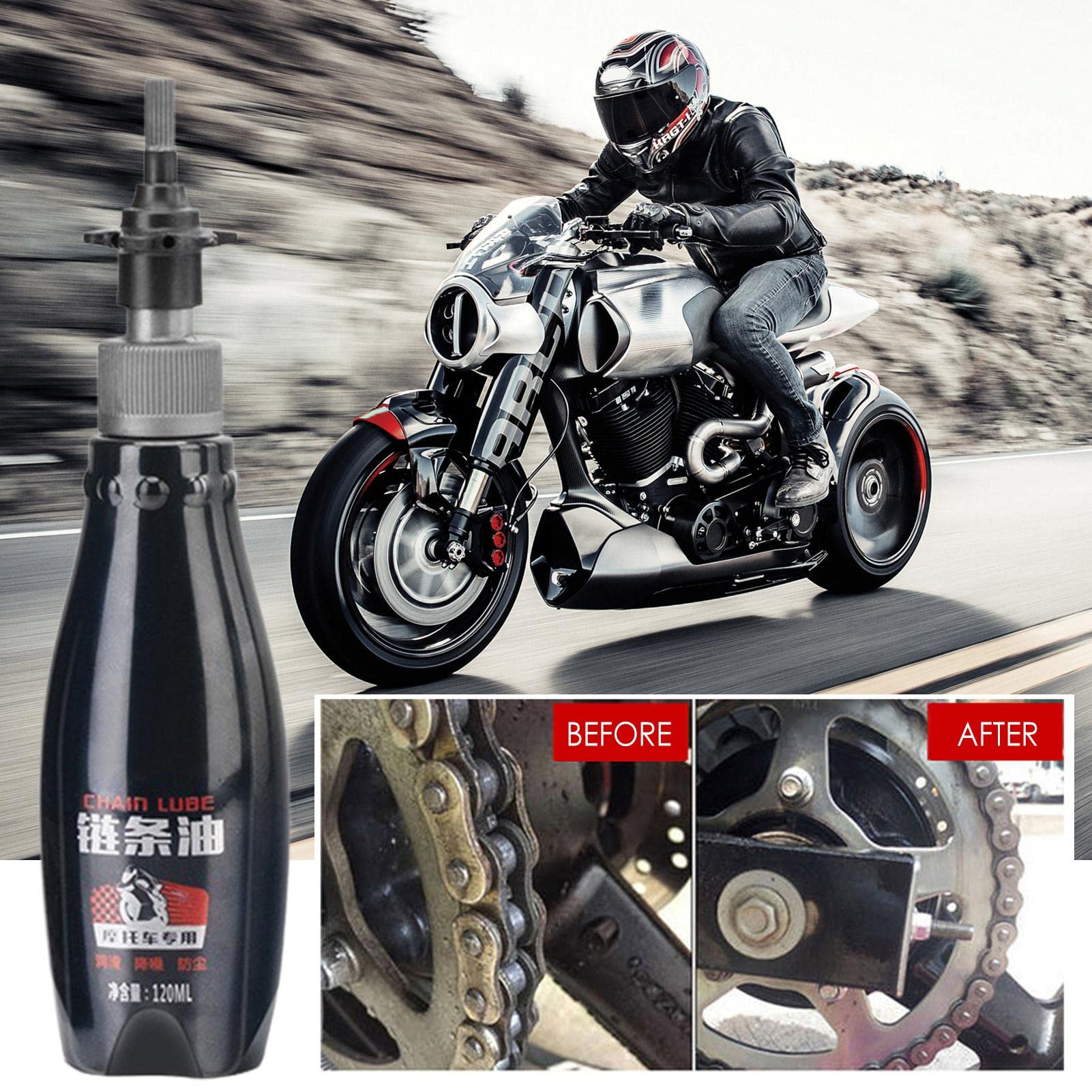 Huile De Lubrification Pour Fourche De VTT/Moto - 50 Ml, Huile Silicone Haute Température - Amortissement, Anti-usure