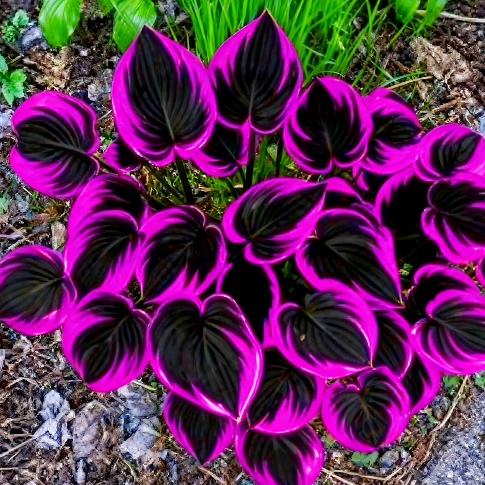 Hosta Bulbs Fall Planting UK/Resistant/Bedding/Gorgeous/Ornamental/Potted/Plants/Rhizome/Hosta Plant-C-8 Bulbs