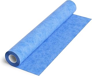 10m Dichtbahn Abdichtbahn zur Abdichtung von Wand und Boden Wasserdicht Entkopplungsmatte Dichtvlies Fußbodenheizung-geeignet MPA Zertifiziert